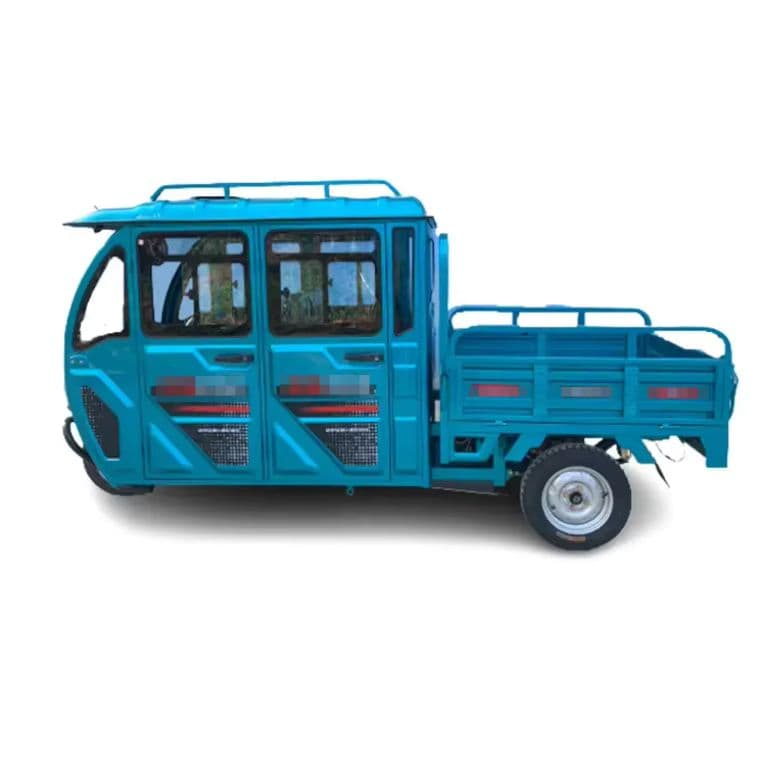 Electric Cargo Tricycle with Enclosed Cab for Efficient Transportation-sku-9