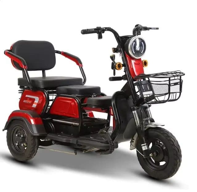 High-Performance Electric 3-Wheel Tricycle for Cargo and Passengers-sku-4