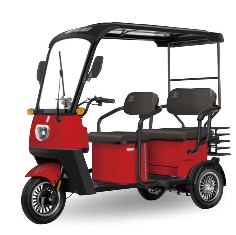 Electric Mobility Tricycle for Adults with Canopy and Storage Basket-sku-9