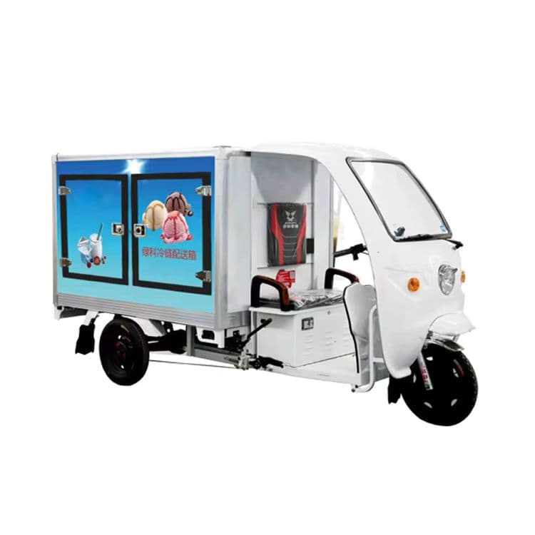 Electric Refrigerated Tricycle for Efficient Cargo Transportation-sku-5