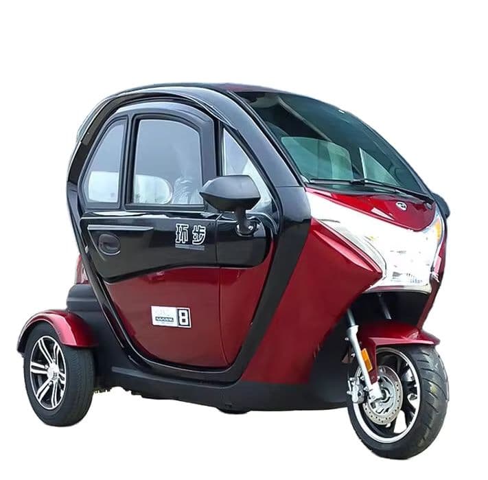Electric Tricycle: 3-Passenger Leisure Scooter with Advanced Features-sku-13