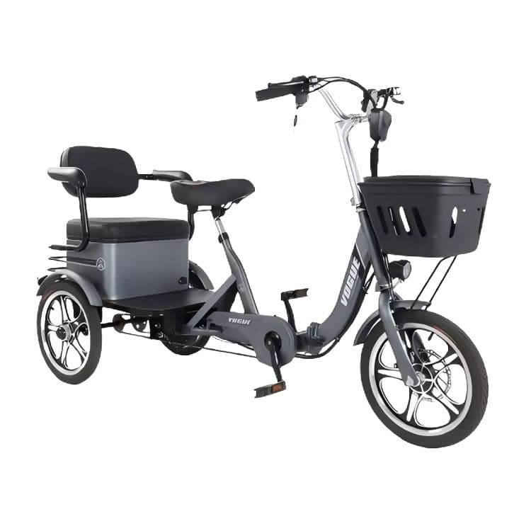 Folding Electric Tricycle with 400W Motor and 200 kg Capacity-sku-2