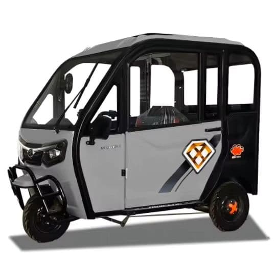 Efficient and Spacious Electric Tricycle for Passenger Transport-sku-12