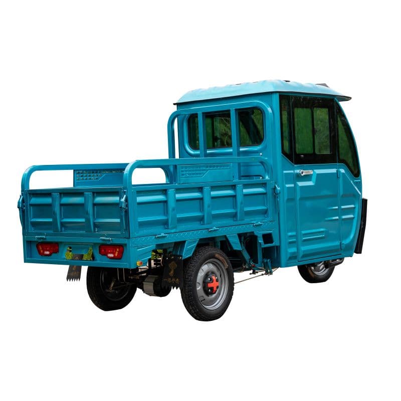 High-Performance Electric Cargo Tricycle with Hydraulic Lift for Efficient Transportation-sku-0