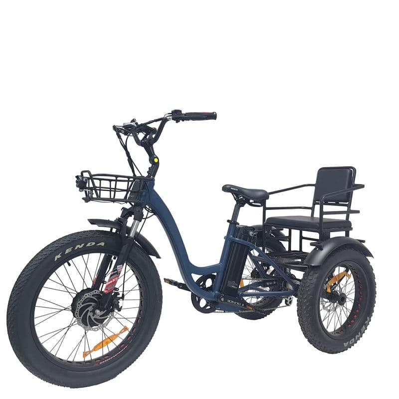 Electric Two-Seater Trike with Fat Tires for Enhanced Business Mobility-sku-0