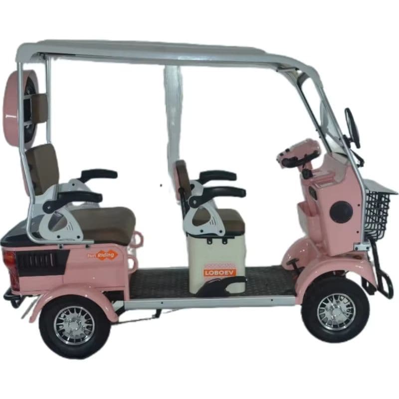 Versatile Four-Passenger Electric Tricycle for Leisure and Tourism-sku-5