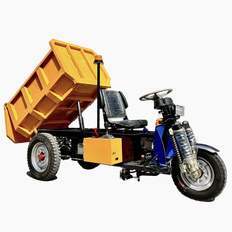 Electric Dumper Truck for Heavy Loads in Mining and Industry-sku-1