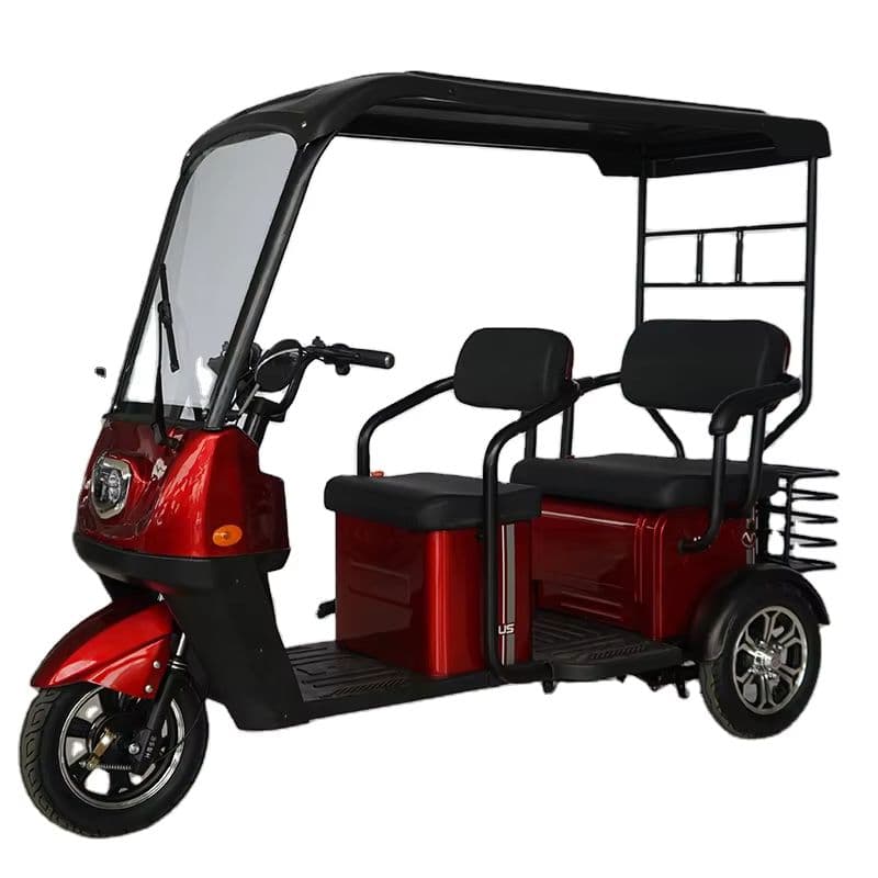 Enhanced Electric Tricycle for Two Adults with Superior Payload Capacity-sku-8