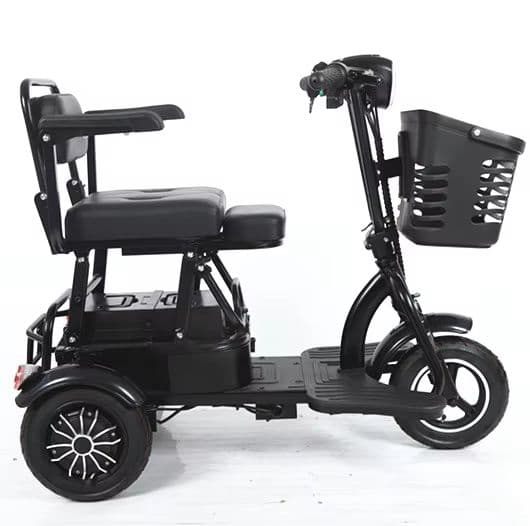 Foldable Electric Tricycle for Elderly with Smart Technology and Durable Design-sku-9
