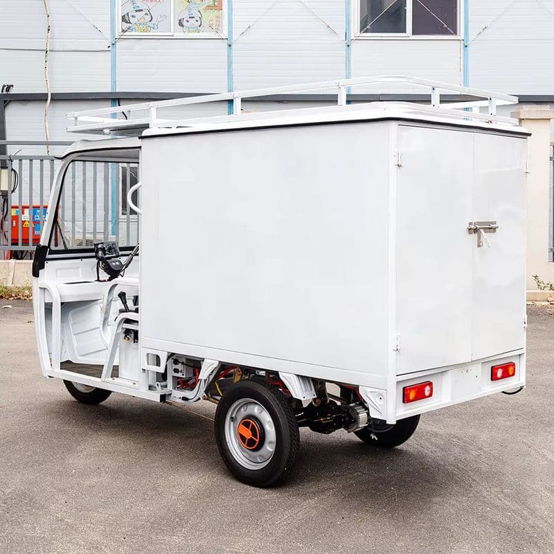 Electric Cargo Tricycle for Fresh Food and Distribution Services-sku-9