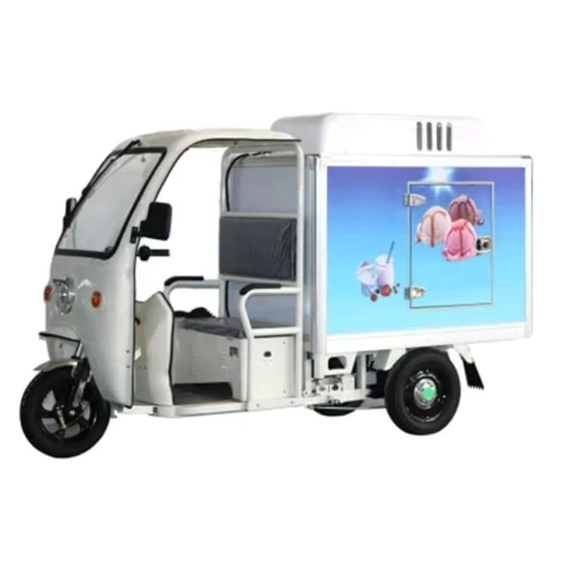 Electric Refrigerated Tricycle for Efficient Cargo Transport with Advanced Cooling-sku-4