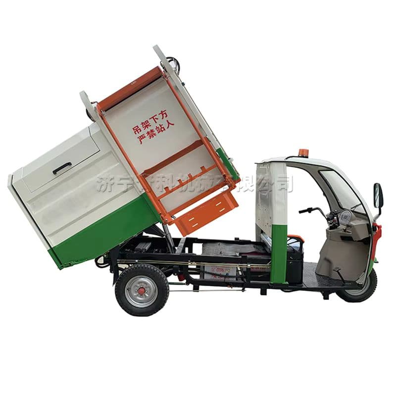 Electric Three-Wheel Trailer for Efficient Garbage Collection-sku-3