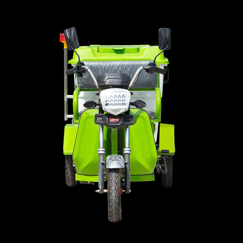 Custom Electric Vending Tricycle for Efficient Sanitation and Cargo Transport 3