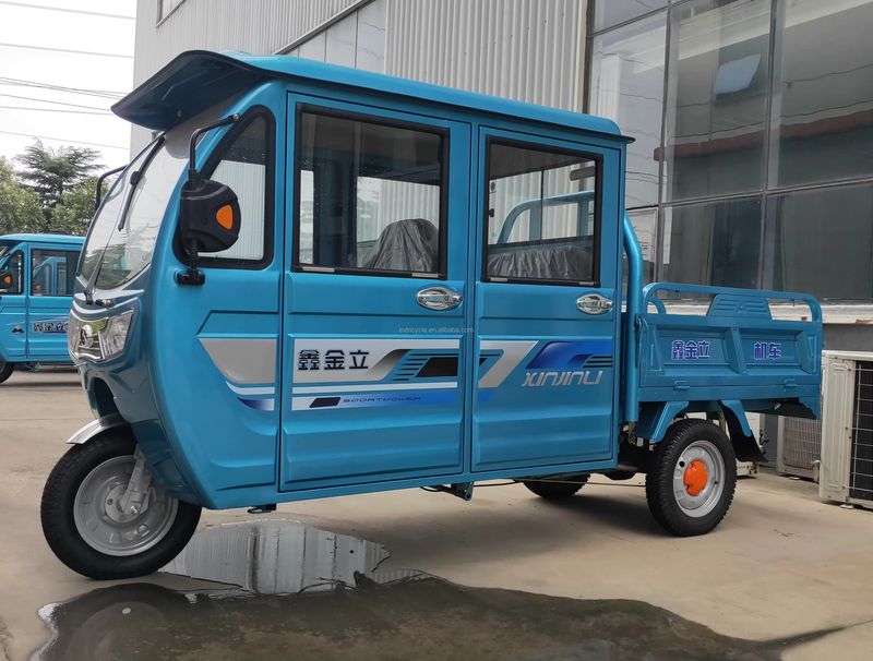 Electric Tricycle for Farm Delivery & Passenger Transport with High Payload Capacity 2