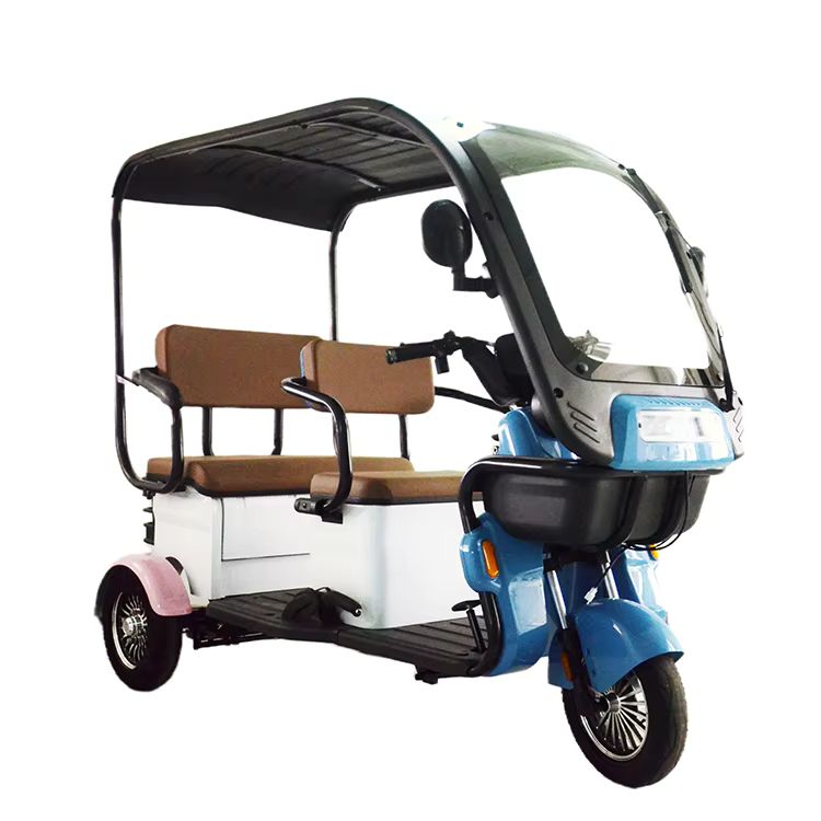 Versatile Electric Tricycle for Efficient 3-Person Transport and Cargo Solutions 2