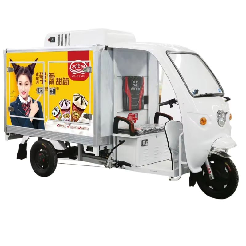 Electric Refrigerated Tricycle for Efficient Cargo Transportation 3