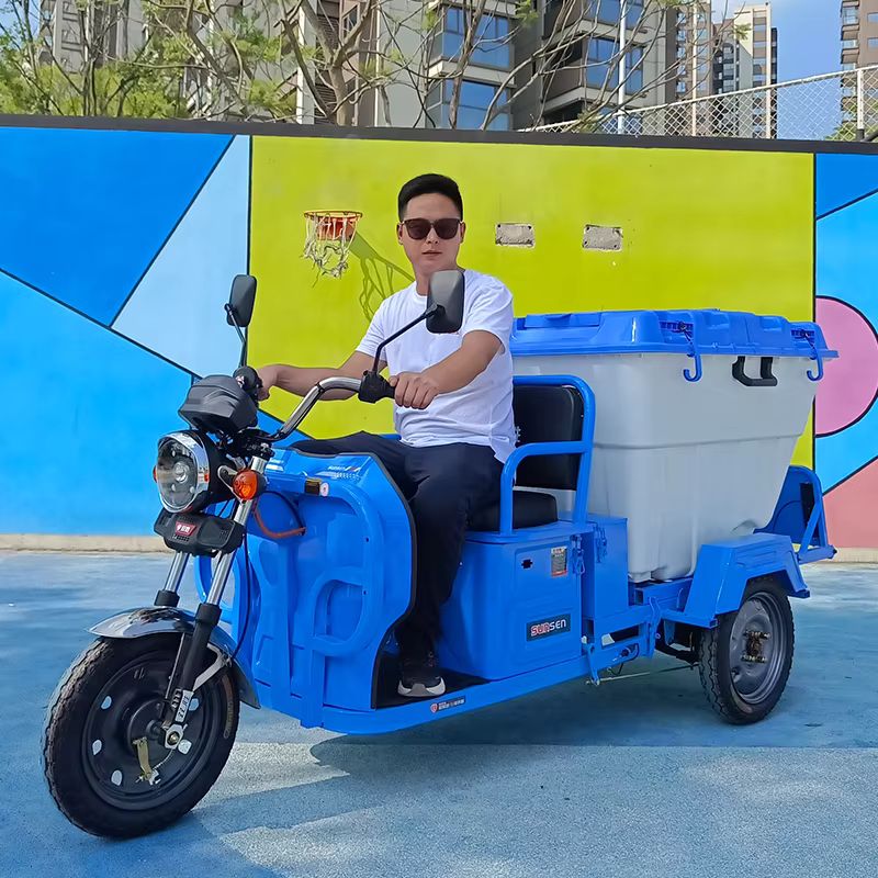 60V Electric Sanitation Tricycle for Efficient Waste Collection Solutions 3